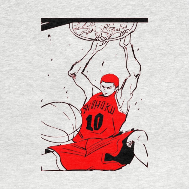 Hanamichi Sakuragi Slam Dunk by OtakuPapercraft